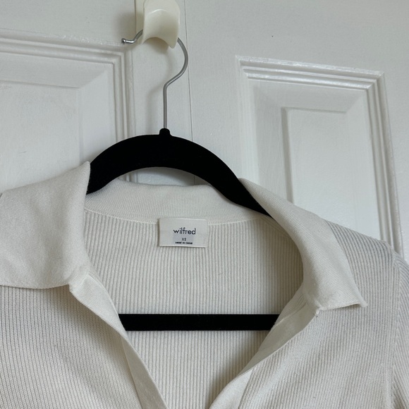 Wilfred Ivory Knit Cardigan - Picture 2 of 6